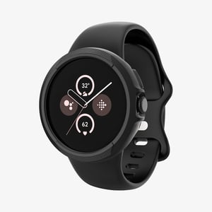 Spigen Pixel Watch 3 (45mm) Case Czarny Termoplastyczne elastomery poliuretanowe (TPU)