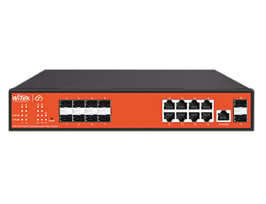 Wi-Tek WI-CGS5018 przełącznik sieciowy Zarządzany L2 Gigabit Ethernet (10/100/1000) Czarny