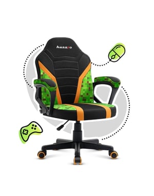 Huzaro Ranger 1.0 Pixel mesh Płaskie siedzisko Siatka z oczkiem