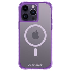 Case-mate CM050200 Cell Phone Case, 17 cm (6.7"), Lavender, Clear
