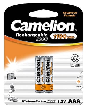 Camelion NH-AAA1100BP2 Bateria do ponownego naładowania AAA Niklowo-metalowo-wodorkowa (NiMH)