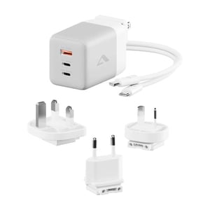 ALOGIC WCM3X100G Ladegerät für mobile Geräte – Smartphone, Tablet – Weiß – Wechselstrom – für den Innenbereich