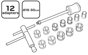 NEO tools 10-506 nyckel- och verktygssats
