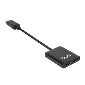 CLUB3D Multi-Stream-Transport-Hub DisplayPort 1.2 für zwei Monitore