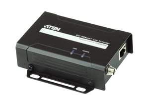 ATEN VE601T AV-förlängare AV-sändare Svart