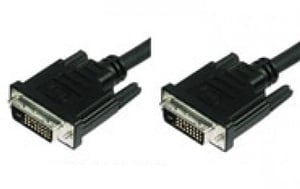 Techly ICOC-DVI-8100 DVI-kabel 1,8 m DVI-D Svart