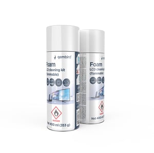 Gembird CK-LCD-08 Universalreiniger 400 ml Schaum