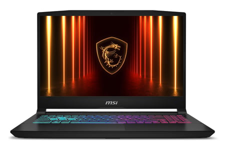 MSI Katana 15 HX B14WFK-610NL Intel® Core™ i7 i7-14650HX Laptop 39,6 cm (15.6") Full HD 16 GB DDR5-SDRAM 512 GB SSD NVIDIA GeForce RTX 5060 Wi-Fi 6E (802.11ax) Windows 11 Home Czarny
