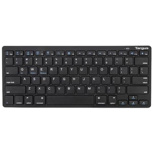 Targus KB55 universellt Bluetooth-tangentbord, QWERTY, amerikansk engelska, svart