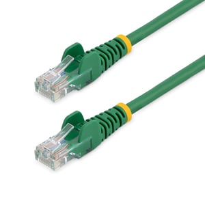 StarTech 45PAT1MGN kabel sieciowy Zielony 1 m Cat5e U/UTP (UTP)