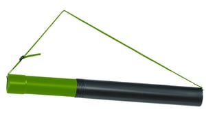 Linex DT 124 Document Tube, 7.5 cm, Black, Green