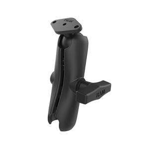RAM Mounts Double Socket Arm Czarny Aluminium