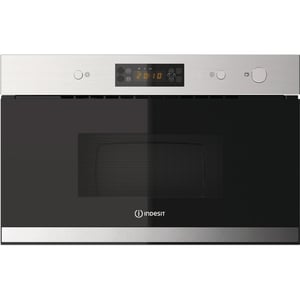 Indesit MWI 3211 IX Edelstahl-Mikrowelle Solo Einbaugerät 22 l 750 W