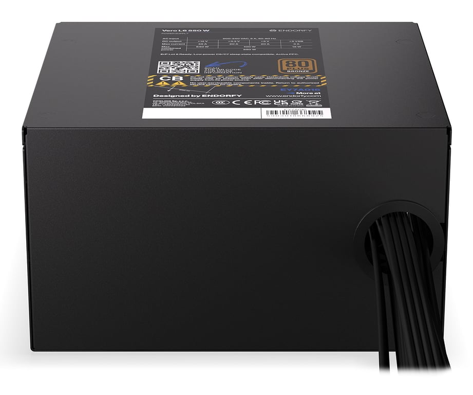фото Блок живлення Endorfy Vero L6 550W (EY7A016)