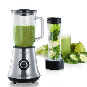 Severin SM 7971 blender 1 l Blender stołowy 500 W Czarny, Stal nierdzewna