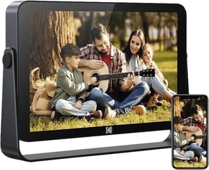 Kodak RWF-109VGR cyfrowa ramka na zdjęcia Czarny Wi-Fi