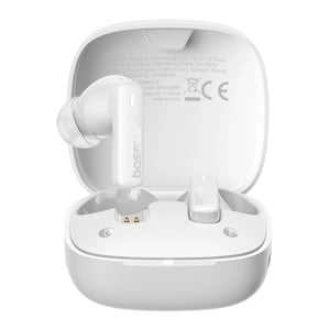 Baseus Bowie E19 True Wireless Stereo (TWS) In-Ear-Kopfhörer-Set – Verbindungen/Musik – USB Typ C – Bluetooth – Weiß