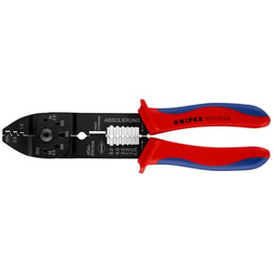 Knipex 97 21 215 B Klämverktyg Svart, Blå, Röd