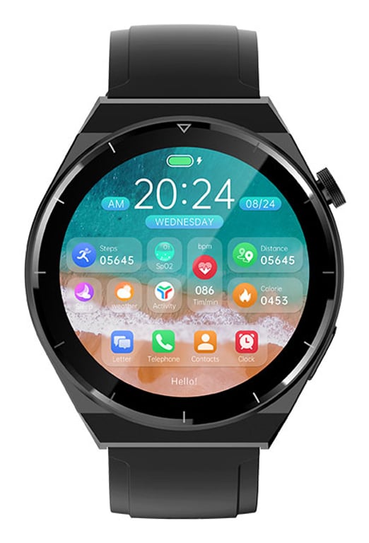 фото Смарт-годинник Tracer SM10S Leo Black