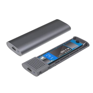 CoreParts MSUB3304 Festplattengehäuse HDD/SSD-Gehäuse Schwarz