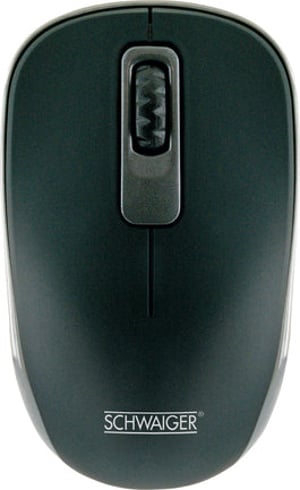 Schwaiger OM1000013 myszka Biuro Oburęczny RF Wireless Optyczny 1200 DPI