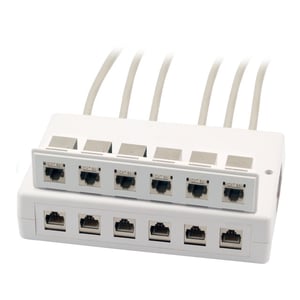 EFB Elektronik ET-25174.1 gniazdko RJ-45 Biały