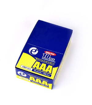 Gembird EG-BA-AAASA-01 Batterie für den Hausgebrauch Einweg-AAA-Alkalibatterie