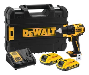 DeWALT batteridriven 2-växlad borr- och skruvdragare 18 V