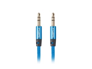 Lanberg CA-MJMJ-10CU-0020-BL 2 m 3.5mm audio cable, Blue