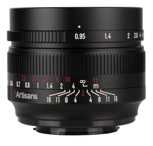 7Artisans 50 mm f0,95 spiegellose Kamera/Spiegelreflexkamera mit einem Objektiv Schwarz
