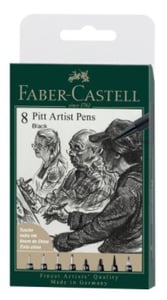 Faber-Castell 167158 Filzstift Schwarz 1 Stk.