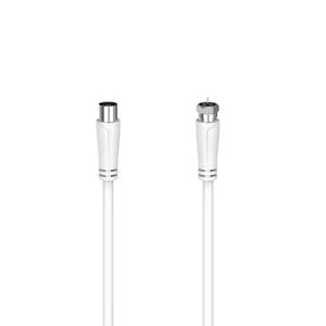 Hama 00205062 3 m Coaxial Cable F White