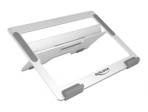 DeLOCK Ständer mit Halterung für Tablet und Laptop, ideal für unterwegs