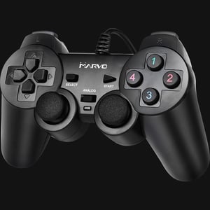 Marvo GT-006 kontroler gier Czarny USB Gamepad Analogowy PC
