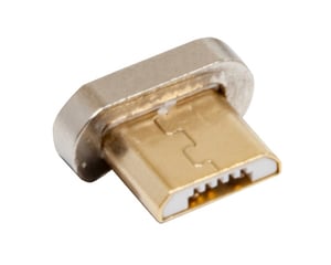 RealPower 168184 adapter för Magnetic Micro-USB-kablar, guld