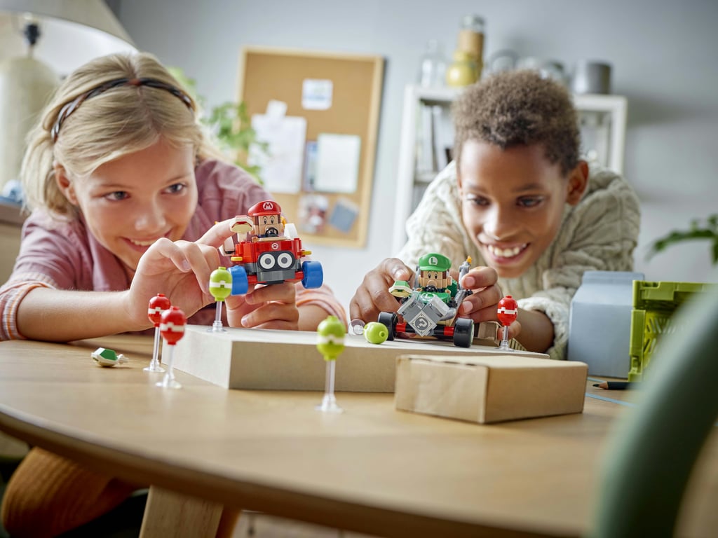 LEGO Super Mario Mario Kart™ – Baby Mario kontra Baby Luigi