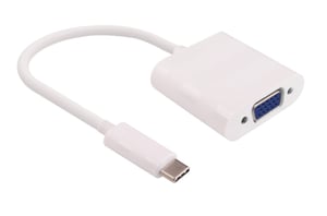 Microconnect USB3.1CVGAW externe USB-Grafikkarte, weiß