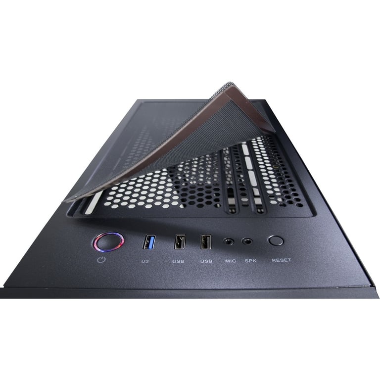 Inter-Tech C-303 Mirror Full Tower Czarny