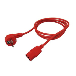 ROLINE 19081010 Red 1.8 m CEE7/7 C13 panel