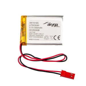 Akyga AKY0185 część zamienna do telefonu komórkowego Bateria Srebrny