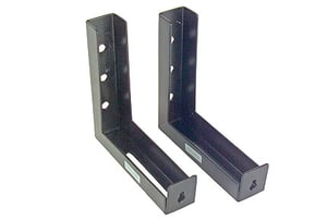 Elite Screens ZVMAXLB6-B zestaw montażowy Czarny Metal