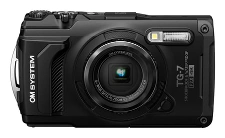 Olympus TG-7 1/2.3" Kompaktowy aparat fotograficzny 12 MP CMOS 4000 x 3000 px Czarny