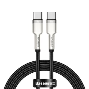 Baseus CATJK-C01 kabel do telefonu Czarny 1 m USB C