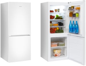 Amica FK1815.4U Kühl-Gefrierkombination, freistehend, 202 l, beige