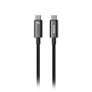 Baseus CAWJ040001 USB-Kabel USB 2.0 1 m USB C 0,48 Gbit/s 240 W Schwarz