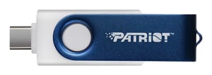 Patriot Memory Xporter X550 pamięć USB 64 GB USB Type-A / USB Type-C 3.2 Gen 1 (3.1 Gen 1) Niebieski, Biały