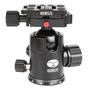Sirui G-20KX głowica statywu Czarny Aluminium 1/4" Piłka (kształt)