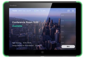 Yealink RoomPanel 20.3 cm (8") 1280 x 800 px 802.11a, 802.11b, 802.11g, Wi-Fi 4 (802.11n), Wi-Fi 5 (802.11ac)