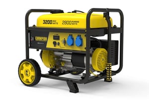 Champion Power Equipment 500559-EU agregat prądotwórczy 3200 W 18 l Benzynowy Czarny, Żółty