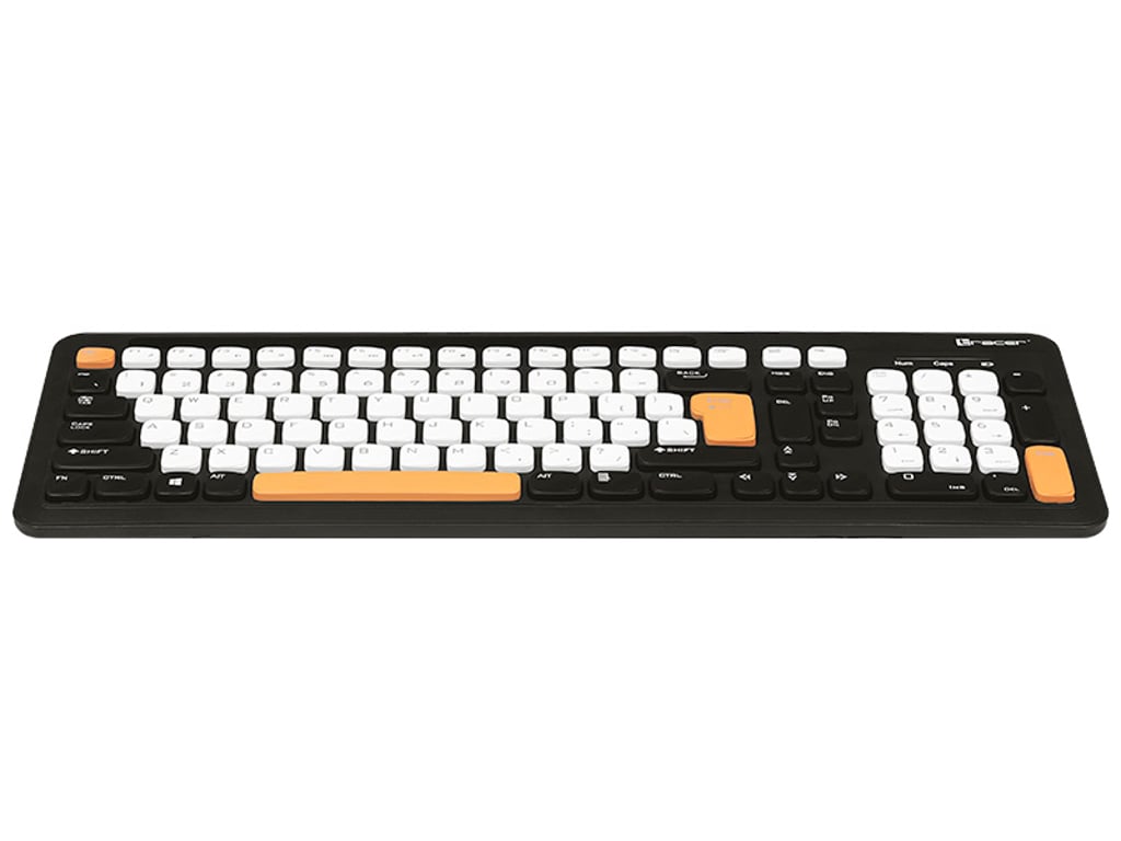 Tracer GREG RF klawiatura Dom/Biuro RF Wireless QWERTY Angielski Czarny